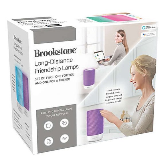 Brookstone Other - Long-Distance friendship lamp (2 lamps)